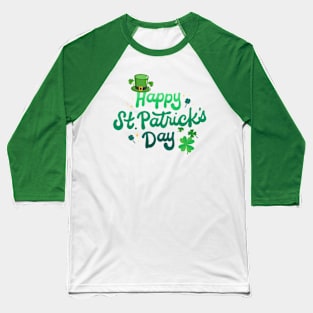 Woùens St Patricks Day Baseball T-Shirt